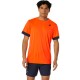 Asics Court Orange Midnight Blue T-shirt