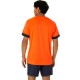 Asics Court Orange Midnight Blue T-shirt