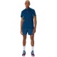 Asics Padel Court SS Top T-Shirt Mako Bleu