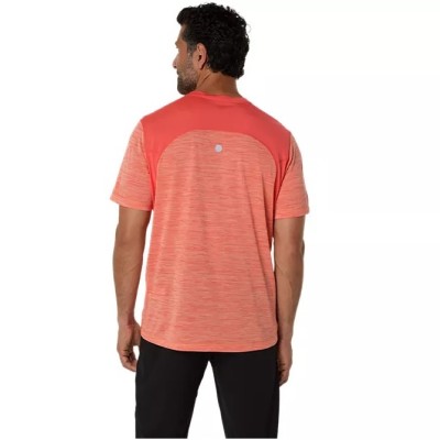 Camiseta Asics Road SS Top Coral Arena