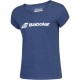 Babolat ExerciseTee T-Shirt Bleu Marine Pour Femme