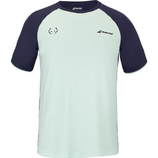 Camiseta Babolat Juan Lebron Verde Azul