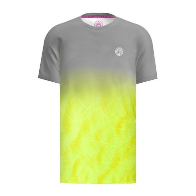 Bidi Badu Beach Spirit Grey Neon Yellow T-Shirt