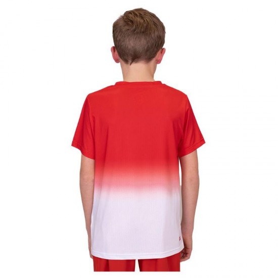 Bidi Badu Crew Gradiant Red White Junior T-Shirt