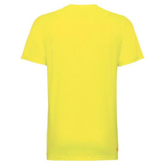 Camiseta Bidi Badu Evin Amarillo Neon Rojo Junior