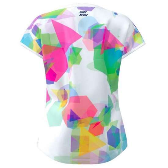 Bidi Badu Kaleido Capsleeve White Mix Junior T-Shirt