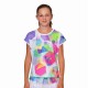 Camiseta Bidi Badu Kaleido Capsleeve Blanco Mix Junior