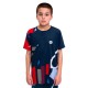 Bidi Badu New York T-Shirt Junior Bleu Fonce Rouge