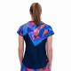 Camiseta Bidi Badu Spike Capsleeve Azul Oscuro Mujer