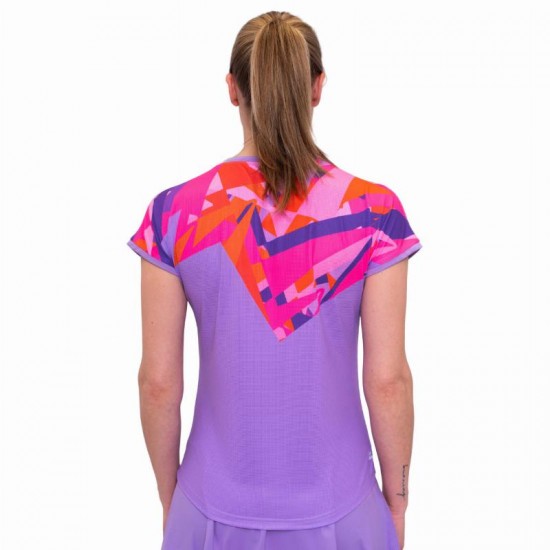 Bidi Badu Spike Capsleeve Violet Rose T-Shirt Femme