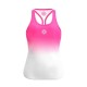 Bidi Badu Tank T-Shirt Gradiant Pink White Junior