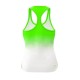 Camiseta Bidi Badu Tirantes Gradiant Verde Neon Blanco Junior