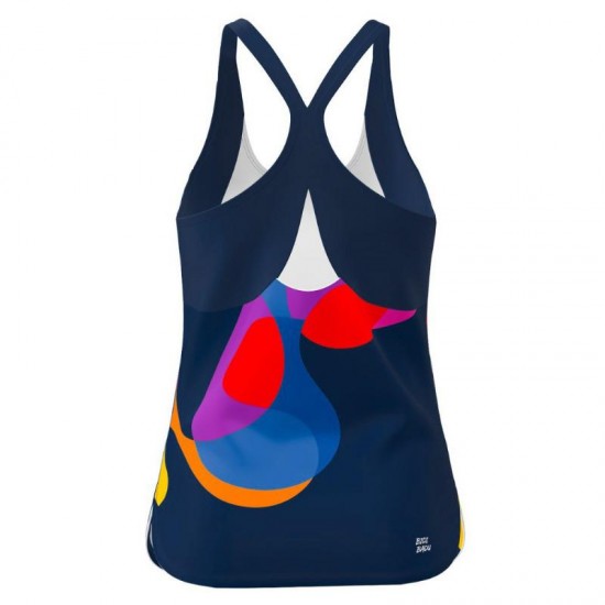 Camiseta Bidi Badu Twiggy Tank Azul Oscuro Mix Junior