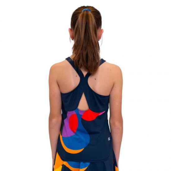 Bidi Badu Twiggy Tank Bleu Fonce Mix T-Shirt Junior