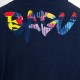 Camiseta Bidi Badu Wild Arts Chill Azul Oscuro Rojo Mix