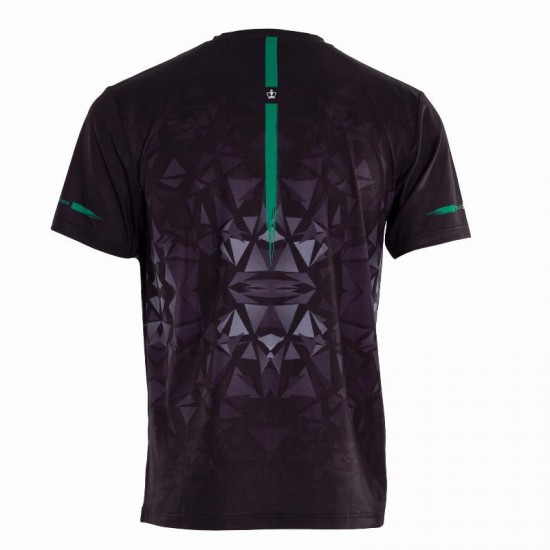 T-Shirt Atlanta Black Crown Noir Vert