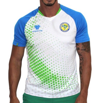 Brazil Eitor White Junior Blue T-Shirt