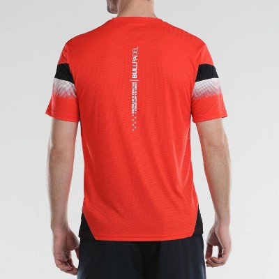 Camiseta Bullpadel Aguzo Cereza