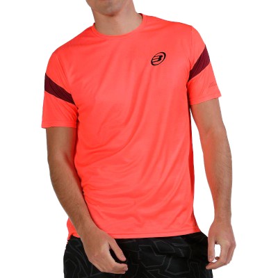 Bullpadel T-shirt Coral Fluor Cushion