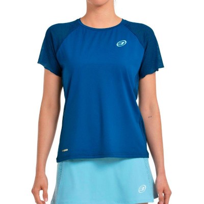 T-shirt Bullpadel Dedale Bleu Encre