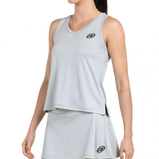 Bullpadel Diles T-shirt bicolore gris perle