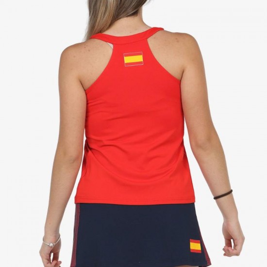 Camiseta Bullpadel FEP Exima Rojo