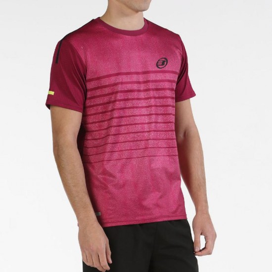 Camiseta Bullpadel Litis Vino Burdeos