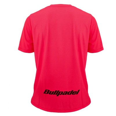 World Minor Bullpadel T-Shirt Pink Fluor Junior