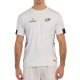 T-shirt Bullpadel Premier Padel Borni blanc