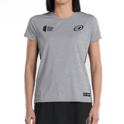 T-shirt Bullpadel WPT Flame Gray Medium Vigore