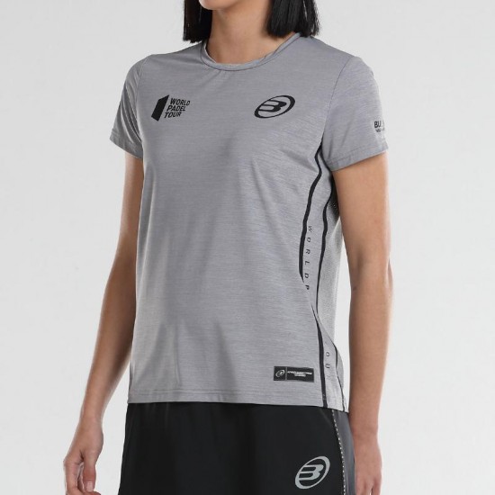 T-shirt Bullpadel WPT Flame Grey Medium Vigore