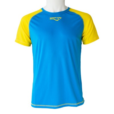 T-shirt Cartri Coach 2.0 Bleu Jaune