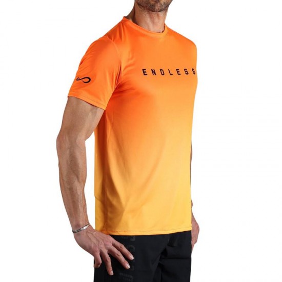 Camiseta Endless Ace Degrade Naranja