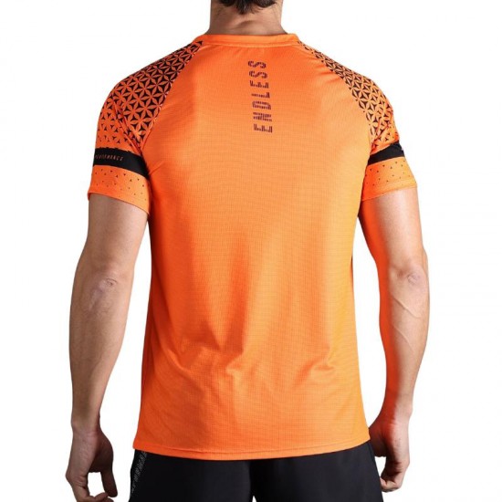 Camiseta Endless Feisty Geo Naranja