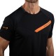 Endless Tracer T-shirt noir orange