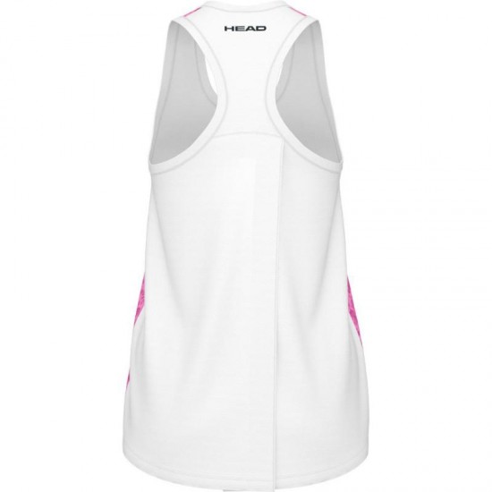 Camiseta Head Agility Rosa Imprimer