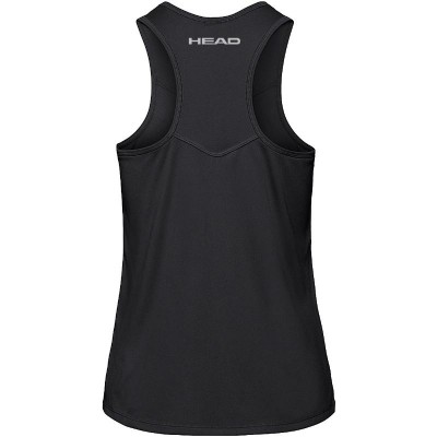 Camiseta Head Easy Court Negro Mujer