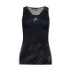 T-shirt Head Play Print Padel Black Woman