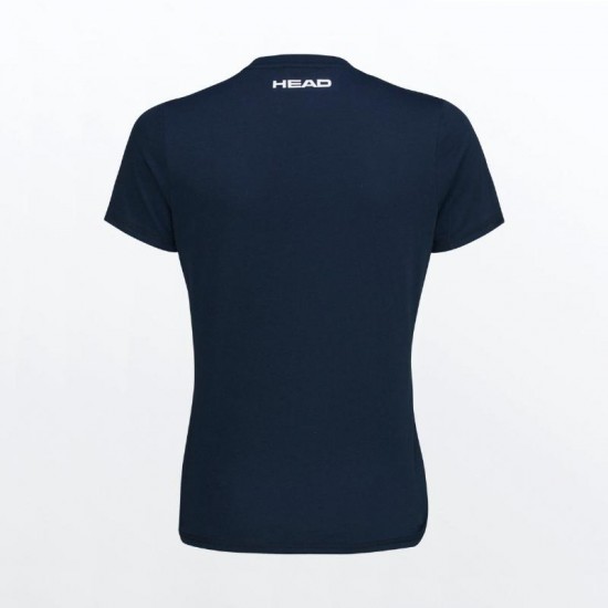 Dark Blue Head Skip T-Shirt Women