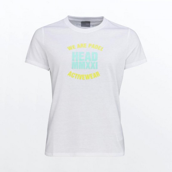 Women''s White Head Skip T-Shirt