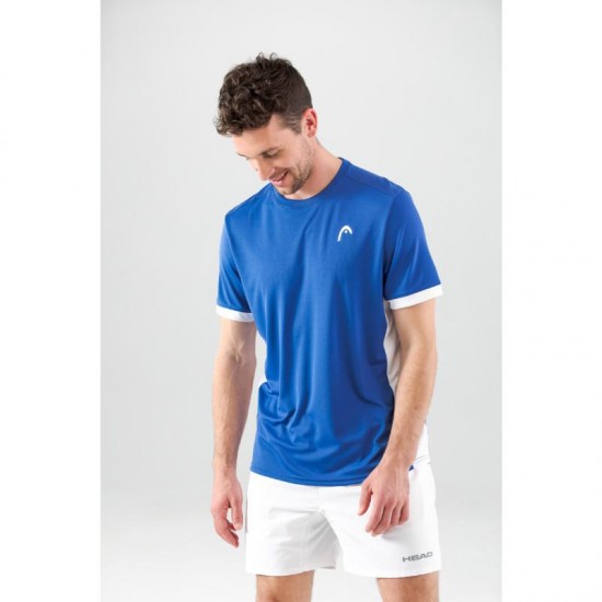 Camiseta Head Slice Azul Frances Blanco