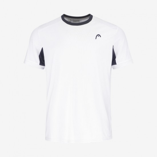 Head Slice T-shirt Navy White