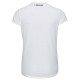 Head Tie- Break Print White Women''s T-Shirt