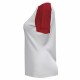 Joma Academy IV White Red Women''s T-Shirt