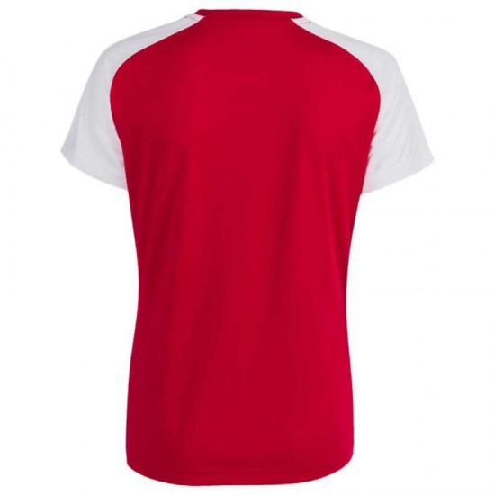 Joma Academy IV Rouge Blanc T-shirt Femme