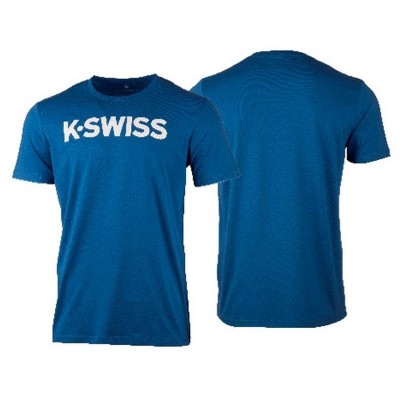 Kswiss Core T-Shirt Bleu Blanc