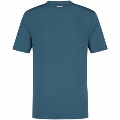 Camiseta Kswiss Hypercourt Basic Crew Indien Sarcelle