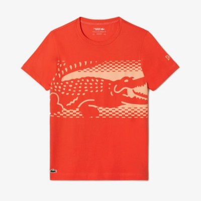 Camiseta Lacoste Novak Djokovic Naranja