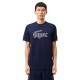 T-shirt Lacoste Pique Bleu Marine