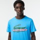 T-shirt Lacoste Sport Algodon Ecologico Bleu